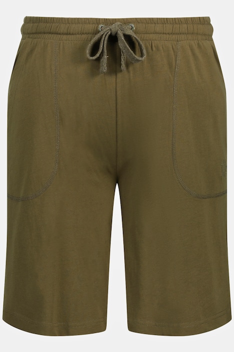 Schlafanzug, kurz, geringeltes Shirt, Shorts