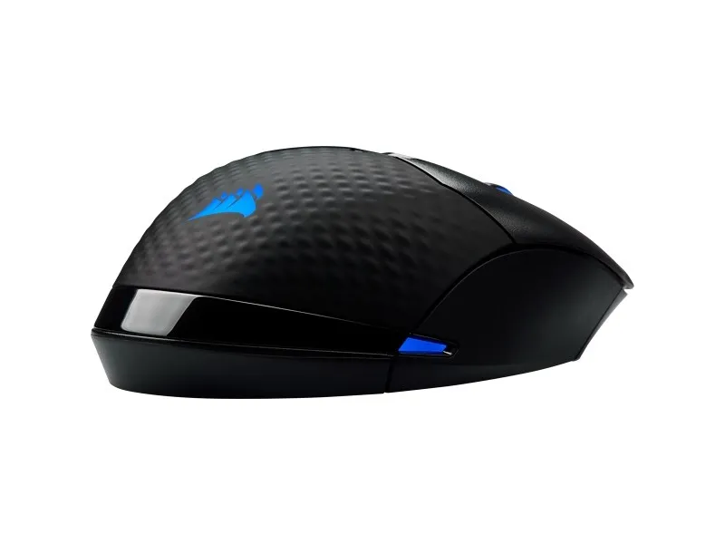 CORSAIR Gaming DARK CORE RGB PRO SE - Mus - optisk - 8 knapper - trådløs, kablet - USB, 2.4 GHz, Bluetooth 4.2 LE - sort