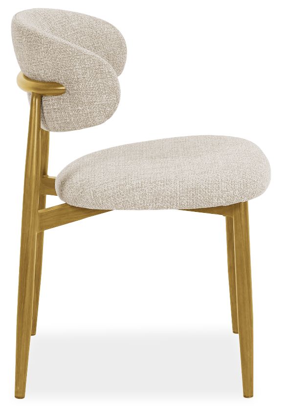 Eetkamerstoel Beige Naturel Kumo B52 x D56 x H77 cm