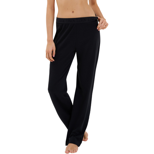 Lisca - Pantalones largos de pijama Mia Negro
