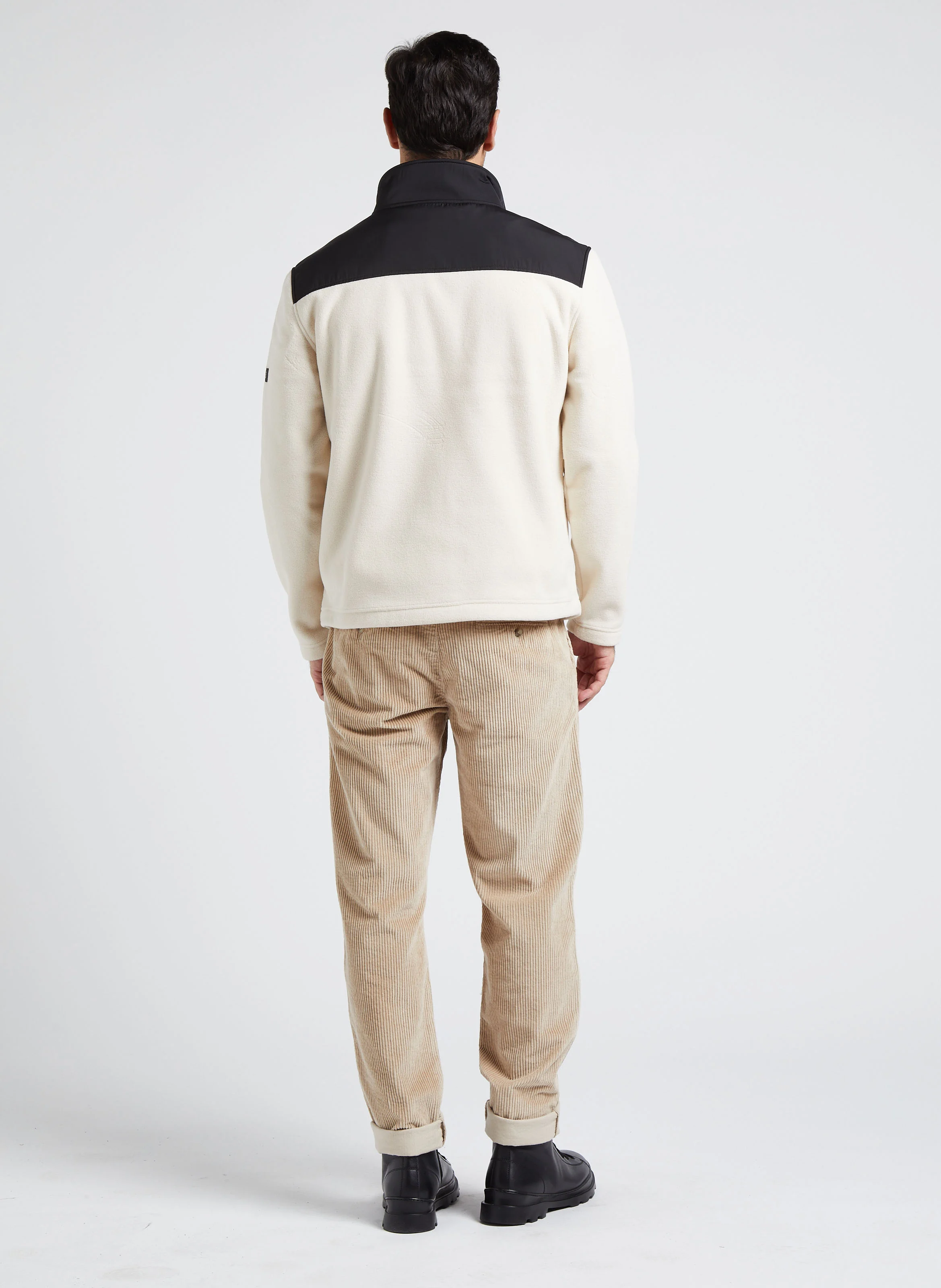 Polaire col montant| Jaune