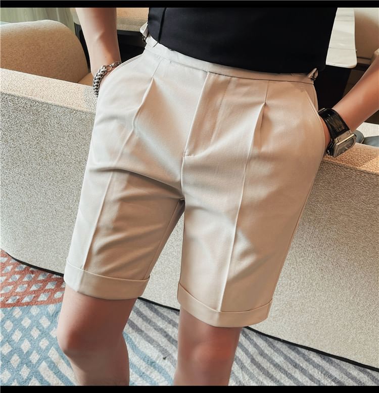 Deepwood - Mid Rise Effen Korte Jurk