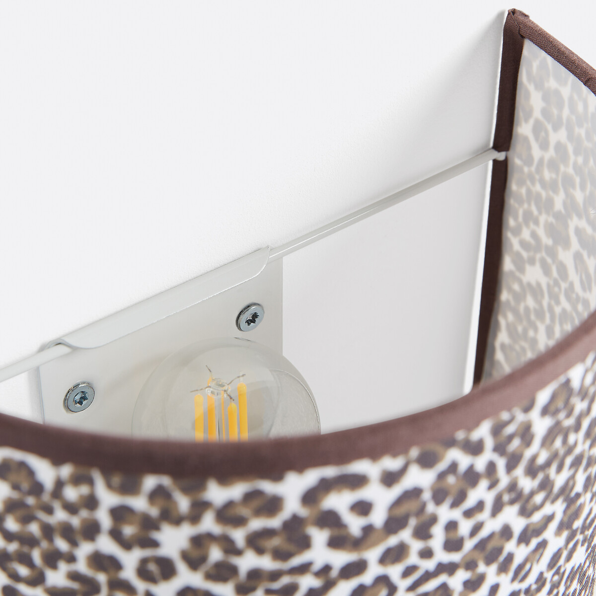 LA REDOUTE INTERIEURS<br>Arandela de algodão com estampa de leopardo Aretha
