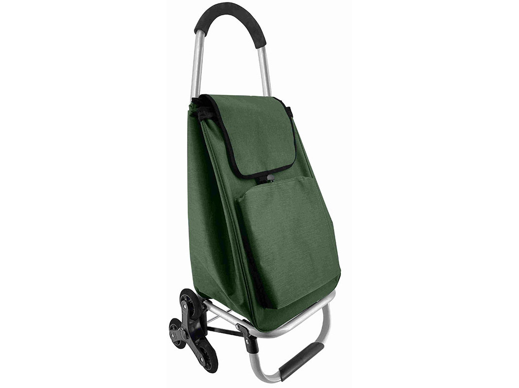 CARRINHO COMPRAS ACTUEL VERDE 56L 45X36X98
