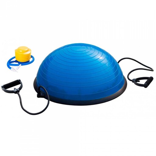 Asana da Semi-Esfera de Equilíbrio Azul