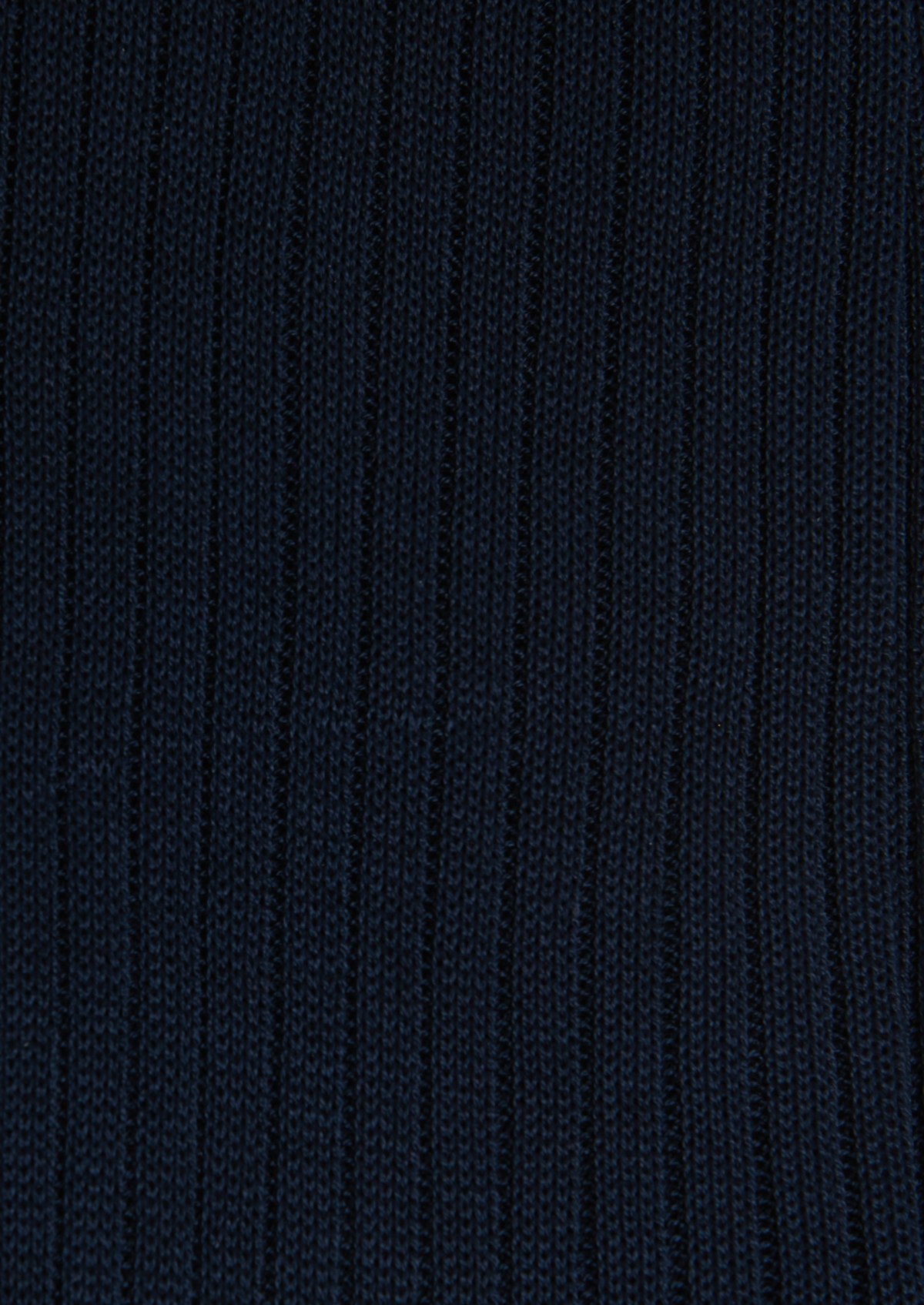 Chaussettes en coton fil d'Ecosse uni marine