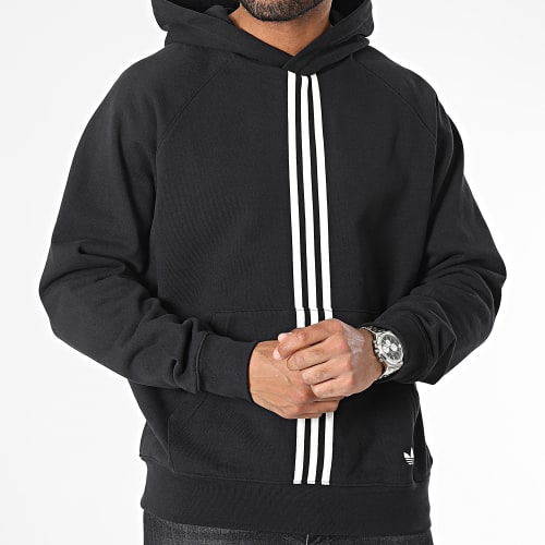 Sweat Capuche Winter Hack IP9485 Noir