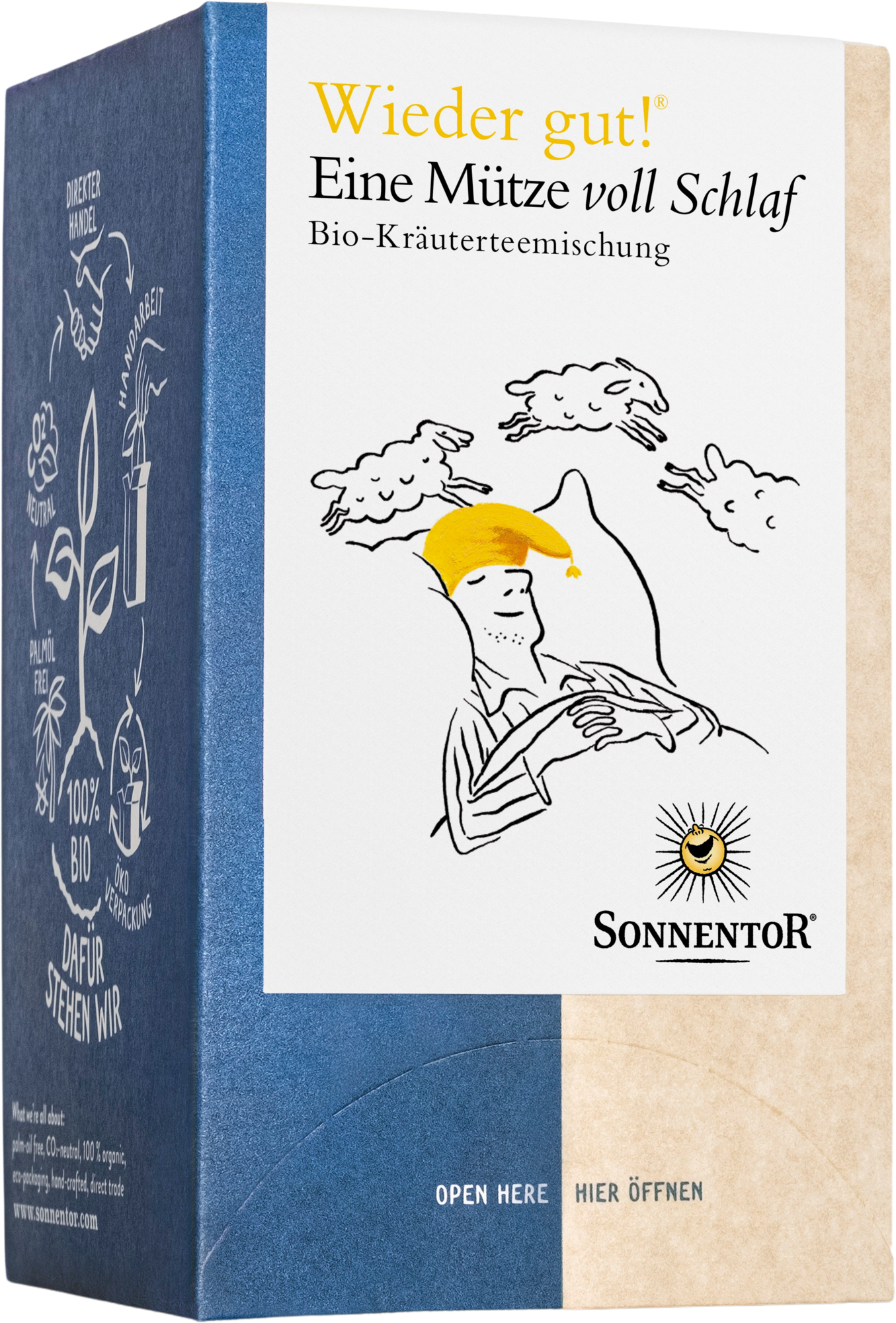 Sonnentor  Wieder gut! Eine Mütze voll Schlaf Bio, 27 g