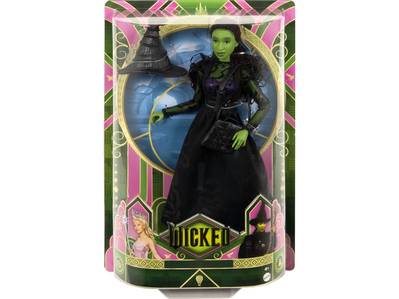 Mattel Puppe Wicked Ballroom Elphaba Elphaba-Modepuppe für Kinder