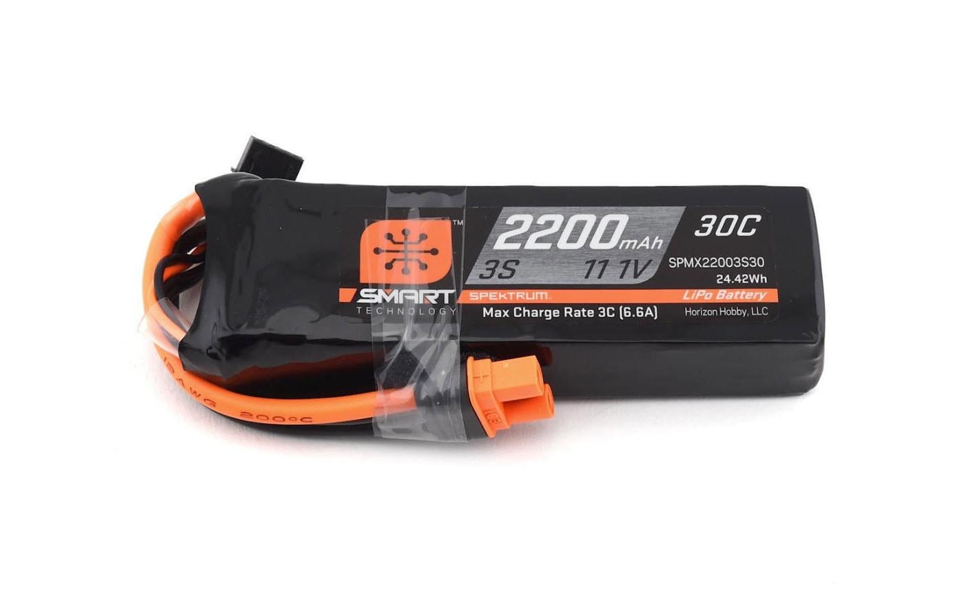 RC-Akku LiPo 2200 mAh 11.1 V 30C Smart3S LiPo-Akku für Flugmodelle