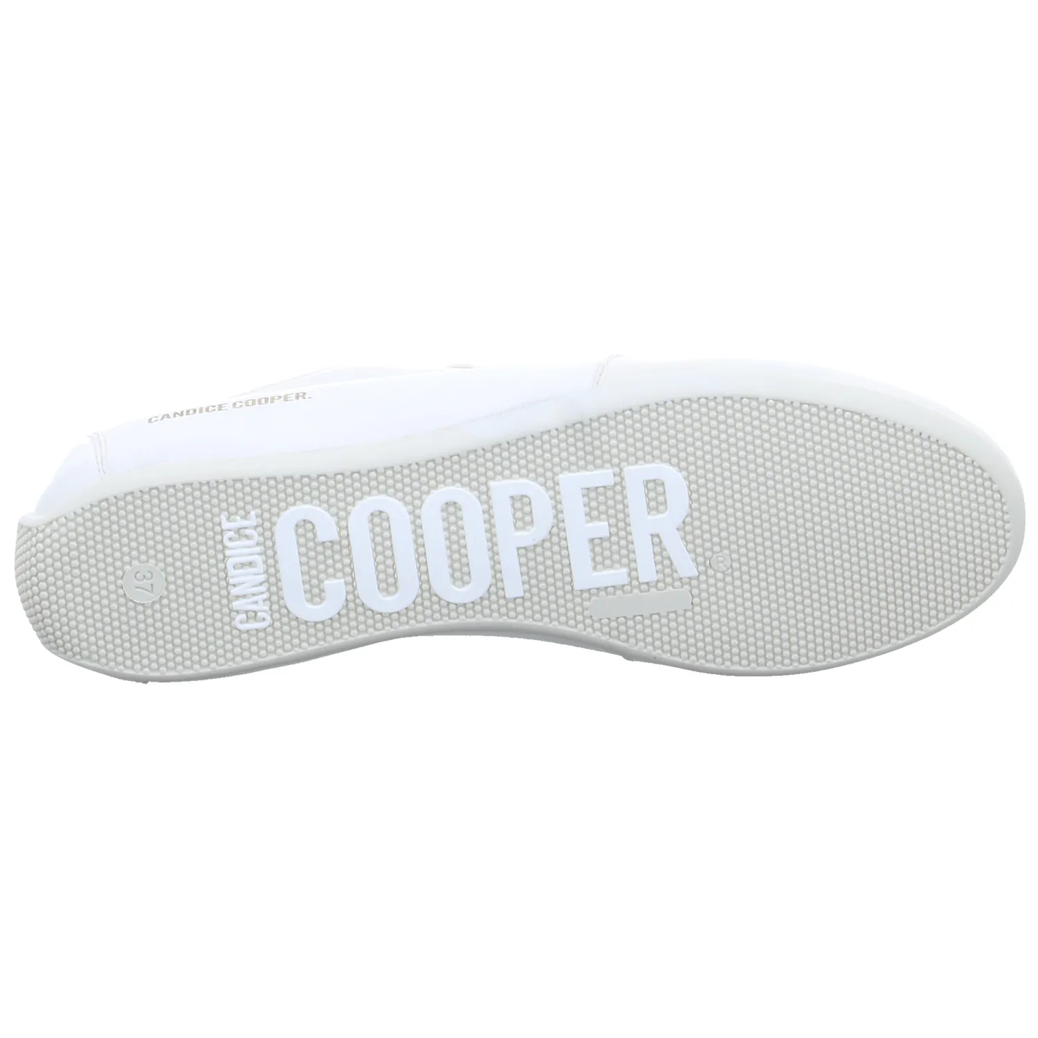 CANDICE COOPER Sneaker Beige Leder