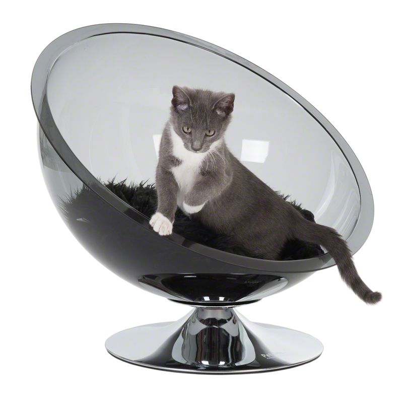 Panier rétro Pet Nest Grey à prix discount sur bitiba.fr