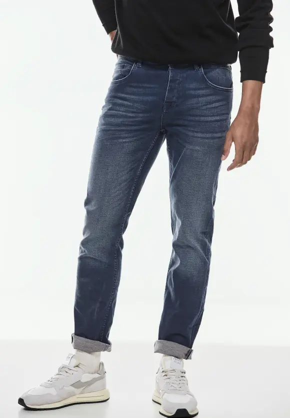 Regular Fit Jeans - dark blue wash