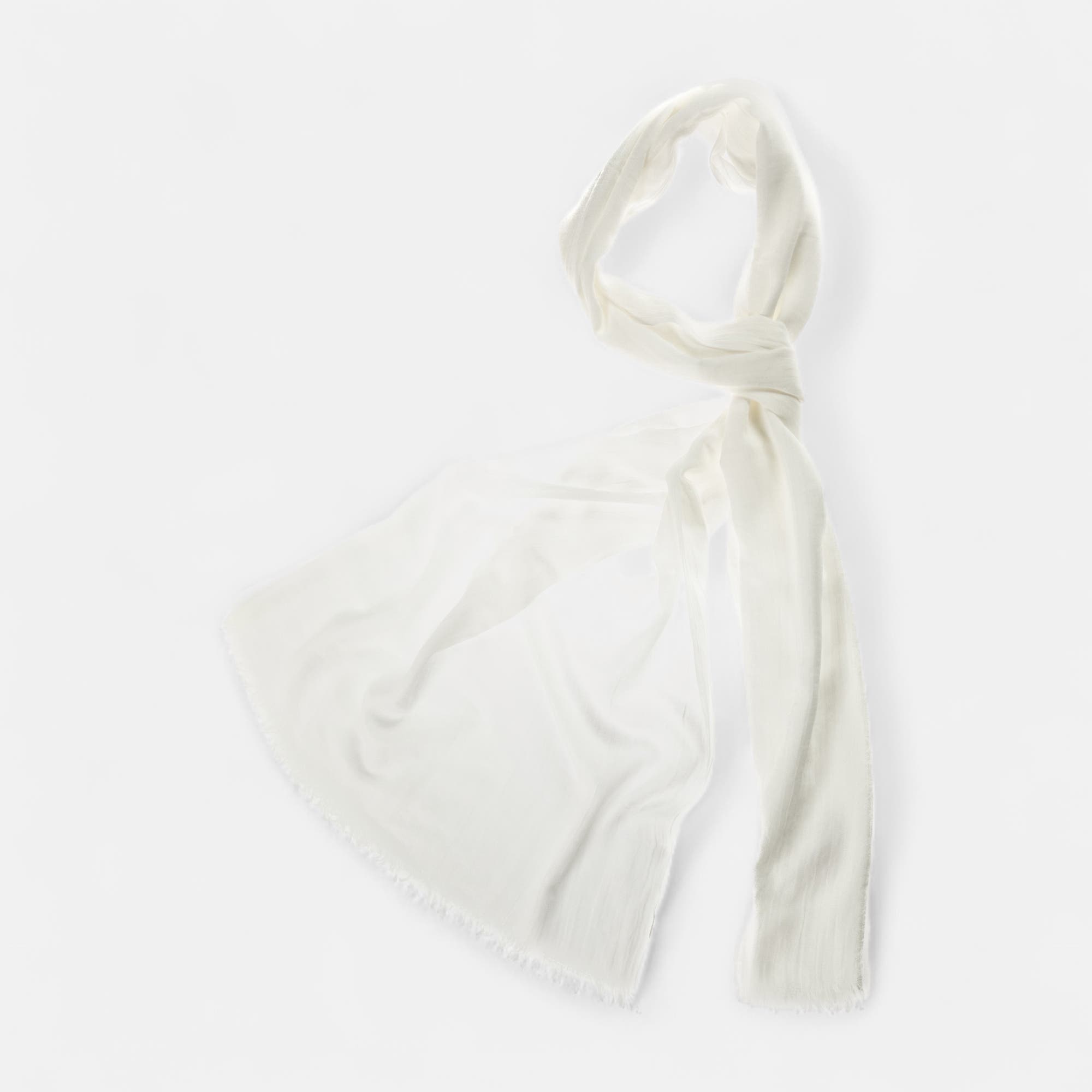 Foulard blanc
