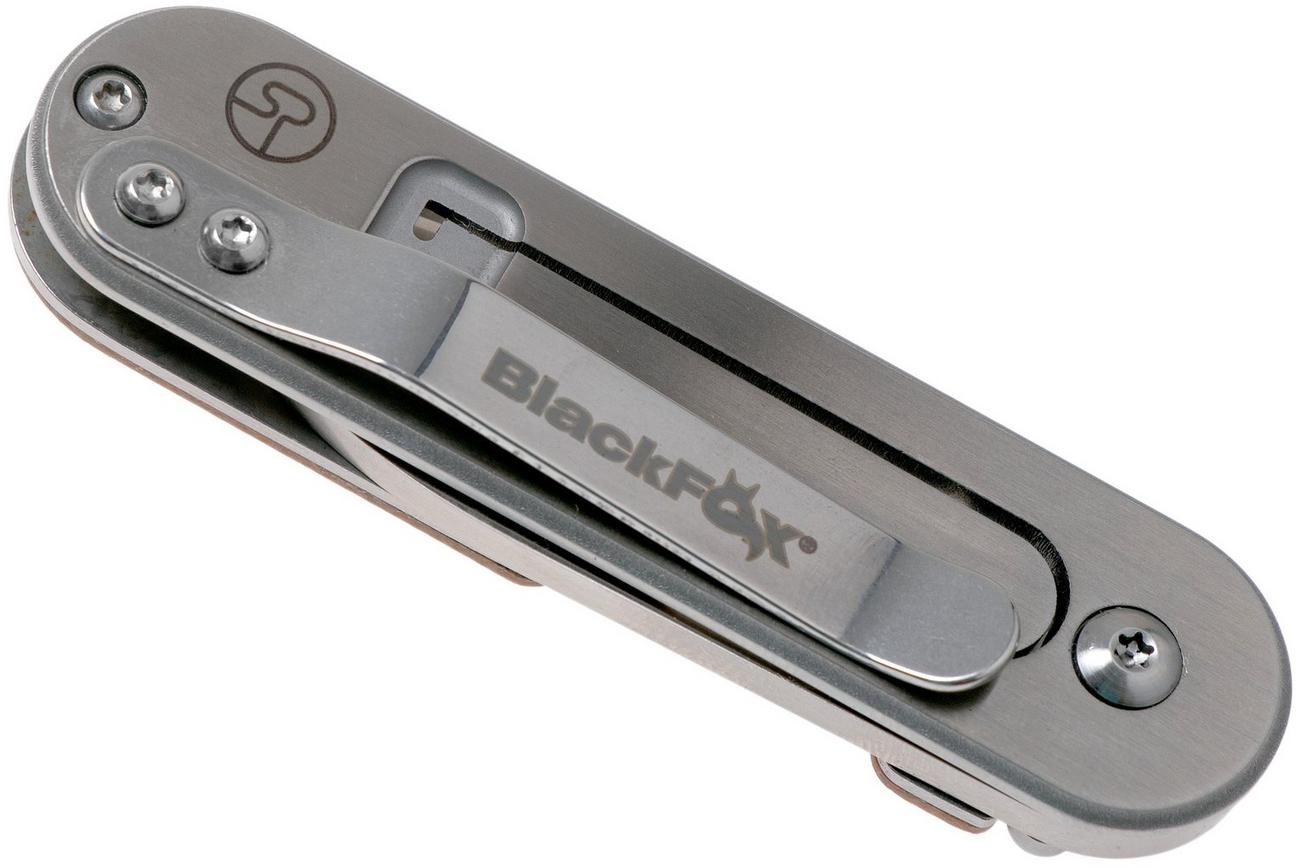 Black Fox Bean Gen 2, 440C, Natural Micarta, BF-719-MIL zakmes