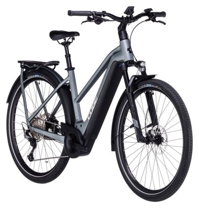 Vélo de Ville Électrique Cube Kathmandu Hybrid Pro 750 Trapeze Shimano Deore 11V 750 Wh 700 mm Gris Flash - Produit Reconditionné