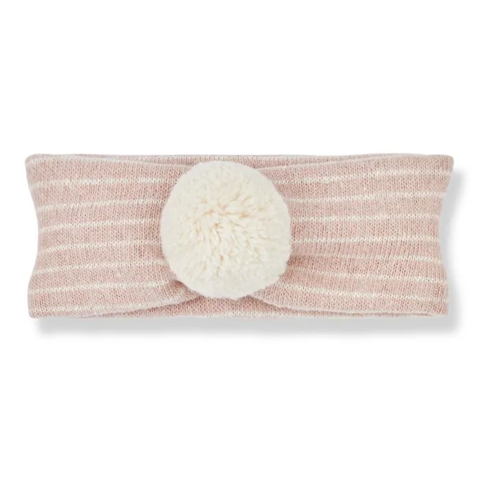 1+ in the family Bandeau Matière Recyclée Rayé Elle | Rose pâle