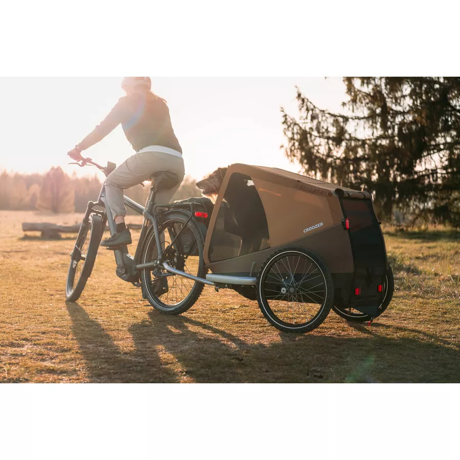 CROOZER Hundeanhänger Dog Mikke Colourful Journey