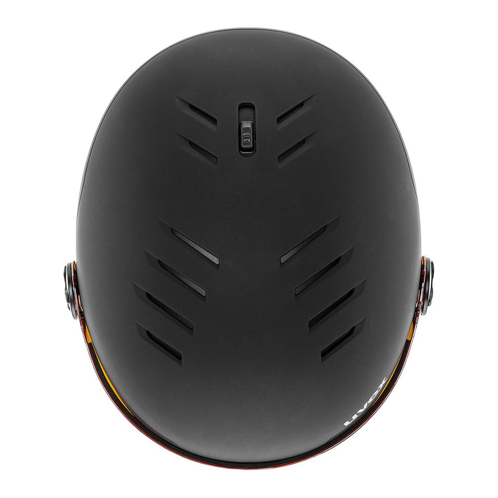Uvex WANTED VISOR - Casque ski black mat