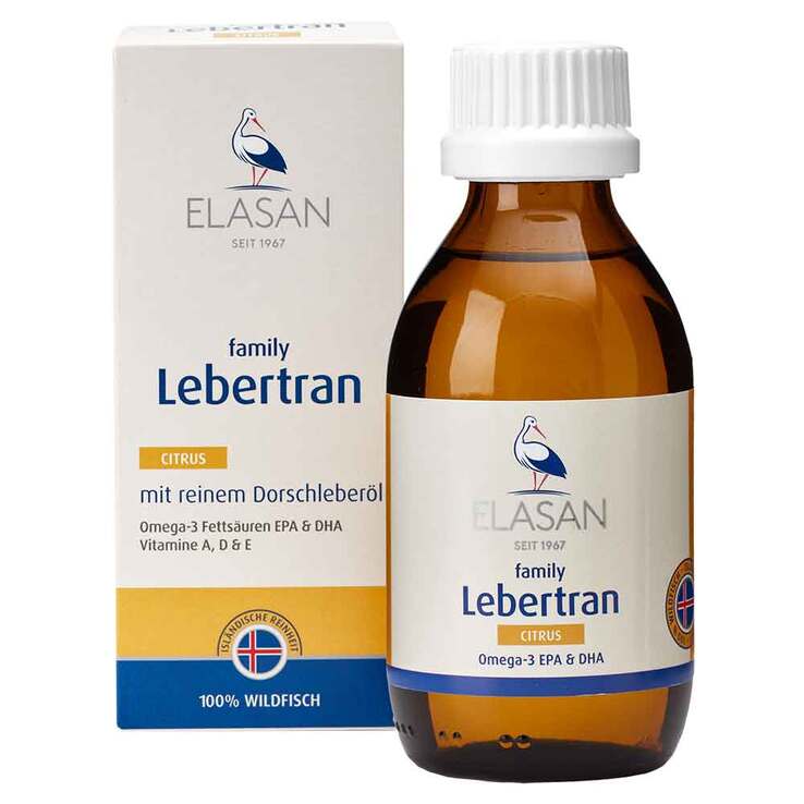 Elasan family Lebertran, 150 ml