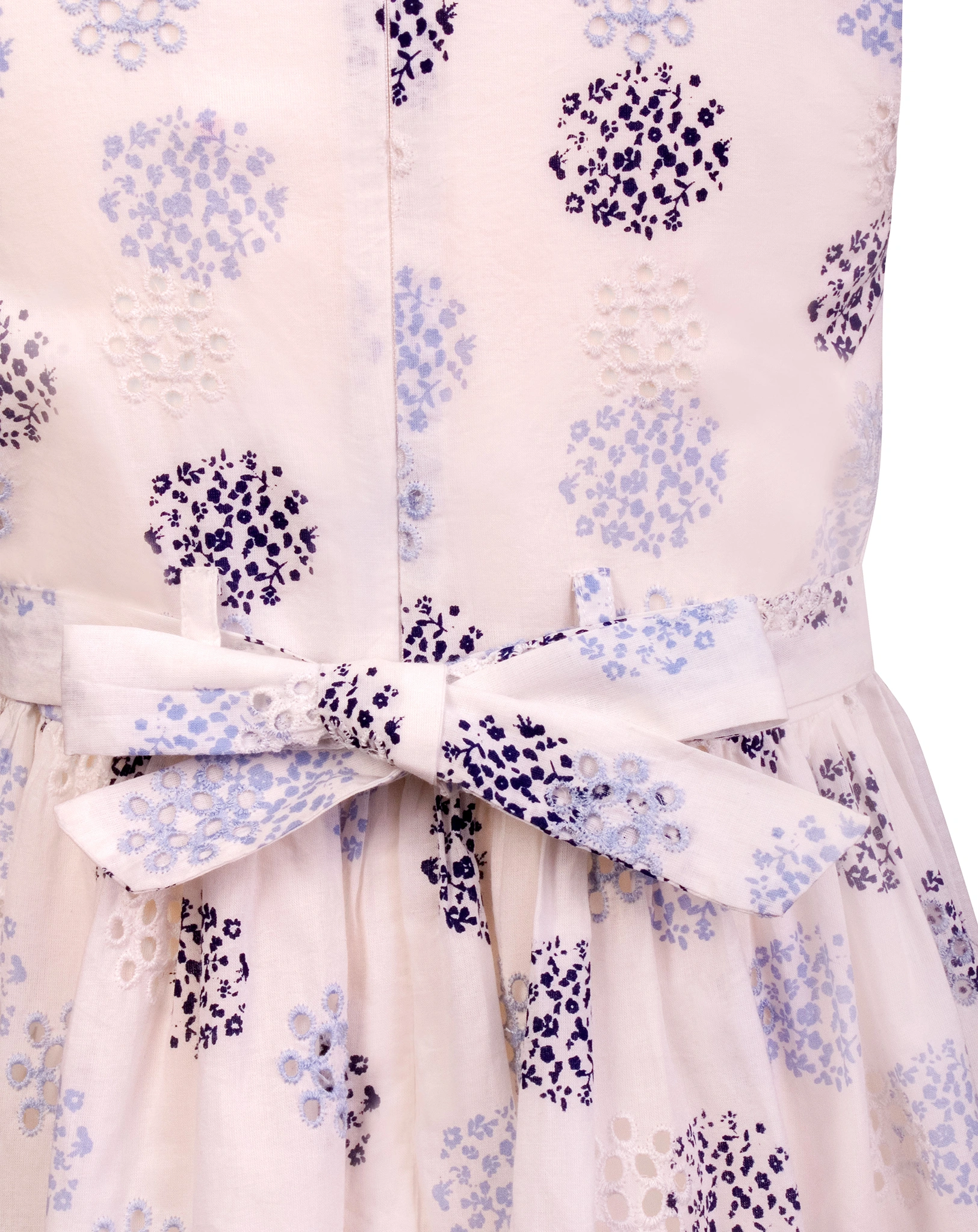Kleid BLÜTENBÄLLE ärmellos in arctic blue