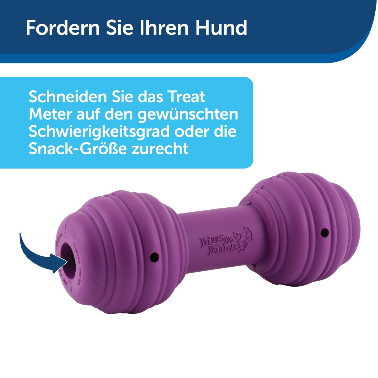 PetSafe Snackspielzeug, befüllbares Hundespielzeug Chuckle