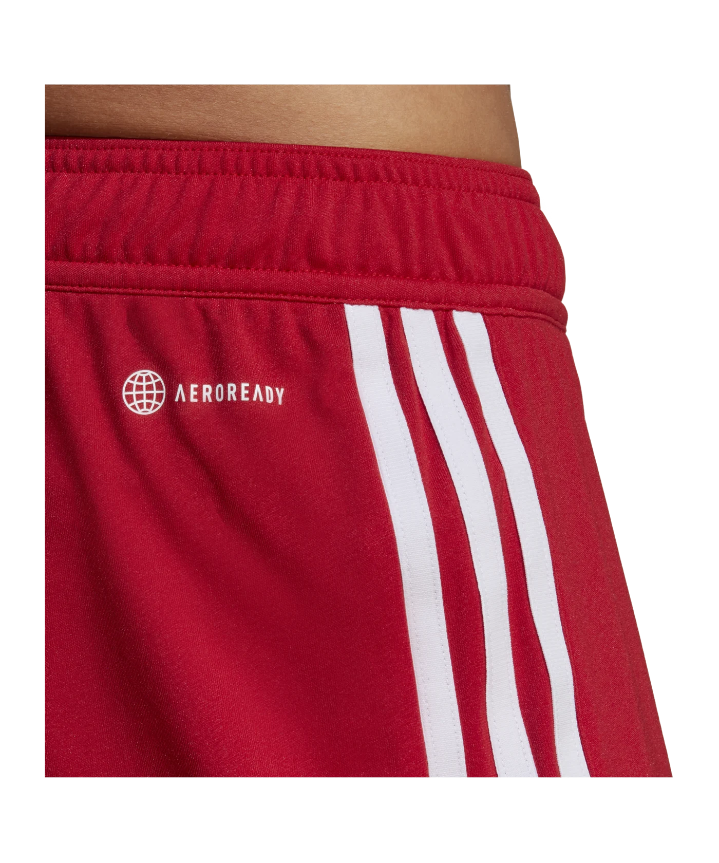 adidas Tiro 23 Short Rot Weiss