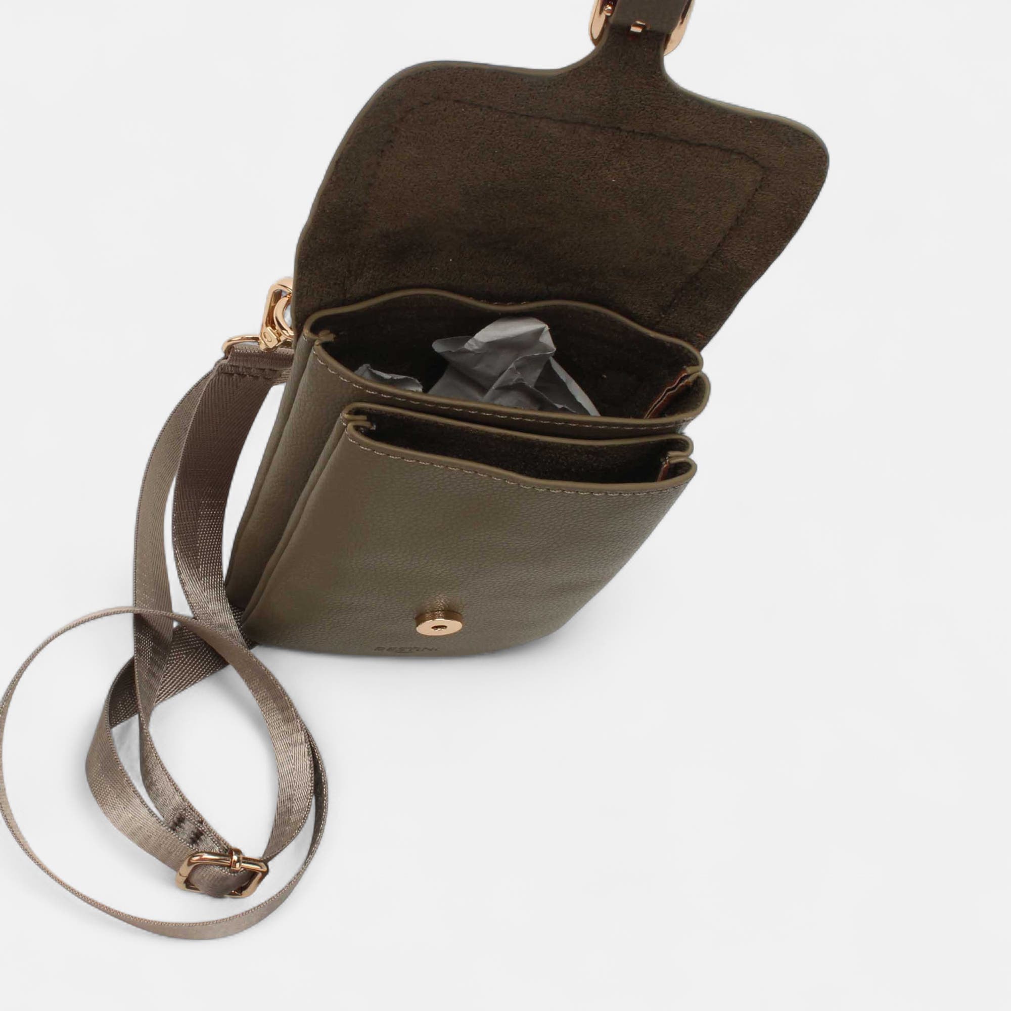 Pochette pour téléphone kaki