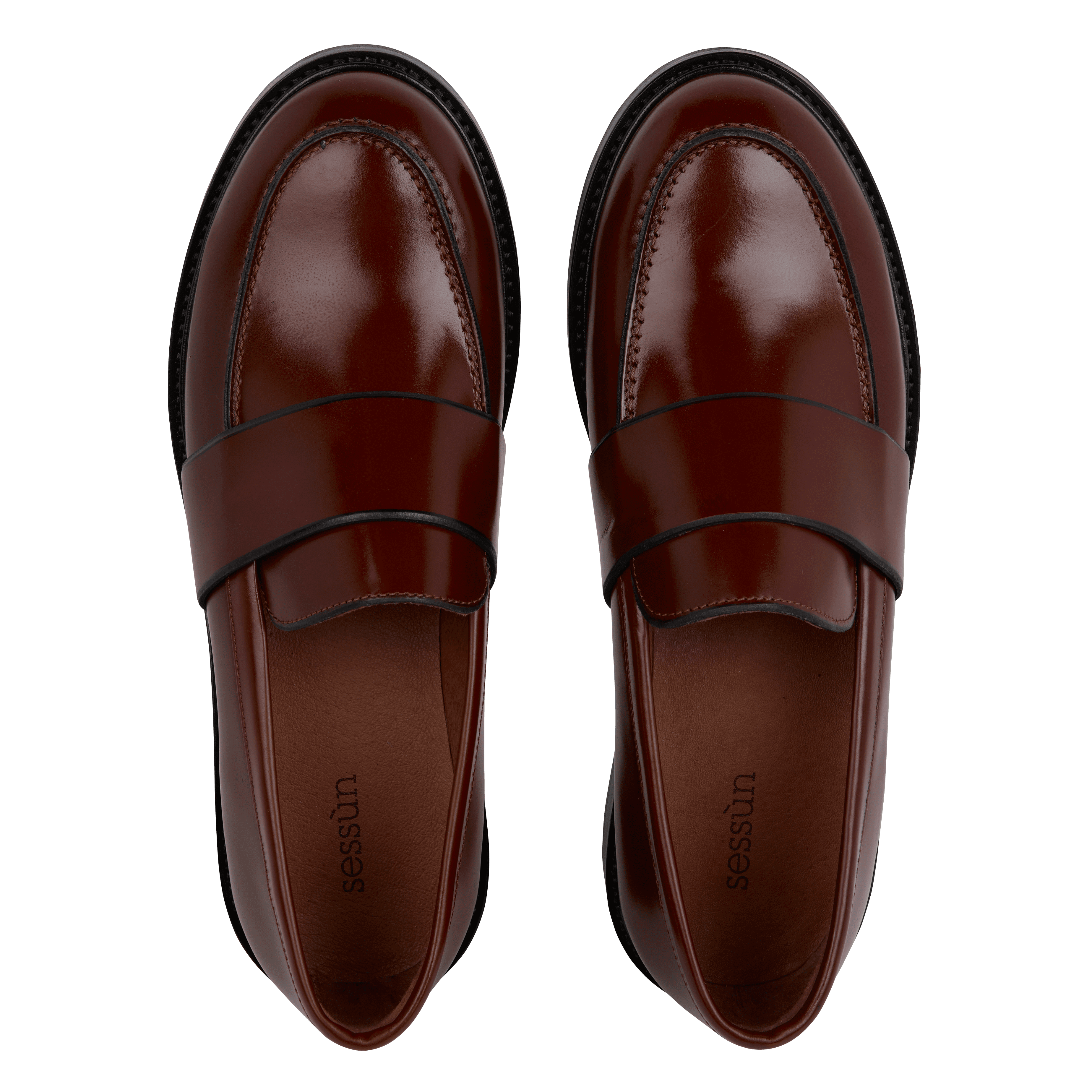 ARCHIBALD - Mocassins en cuir | Marron