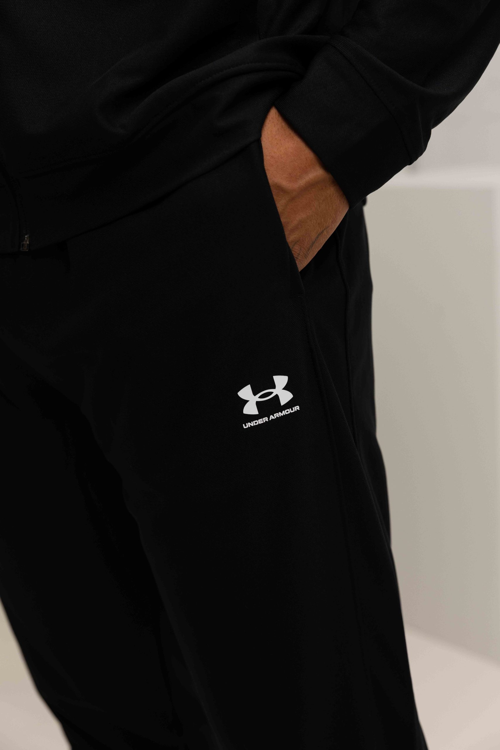 Under Armour Challenger Trainingspak Heren Zwart/Wit