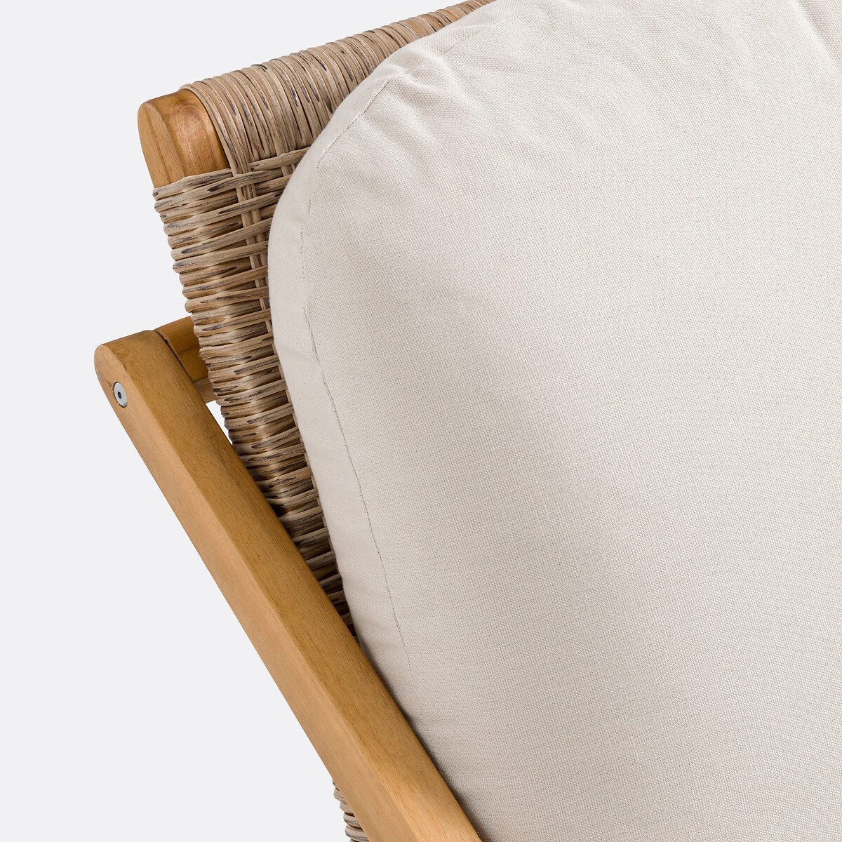 LA REDOUTE INTERIORS<br>Poltrona de exterior Lage, acácia, Cossi