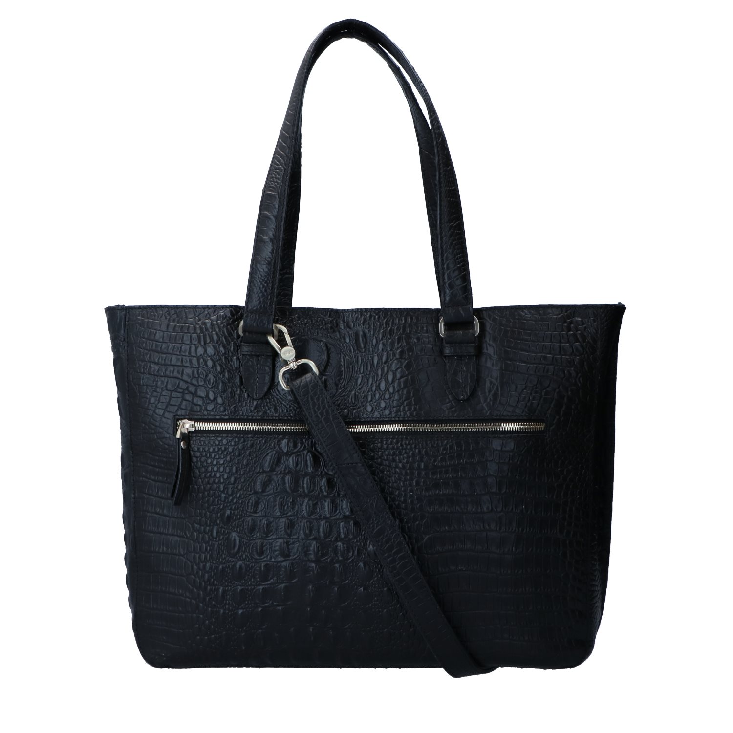 FMME. Caithy 15.6 Workingbag Croco black
