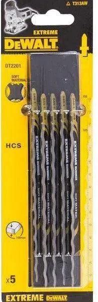 DeWALT DT2201 T 113 A Decoupeerzaagblad voor Leer & Rubber VE=5