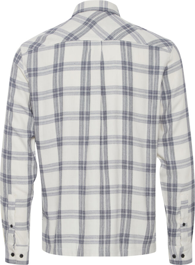 Casual Friday CFANTON LS checked shirt Ecru