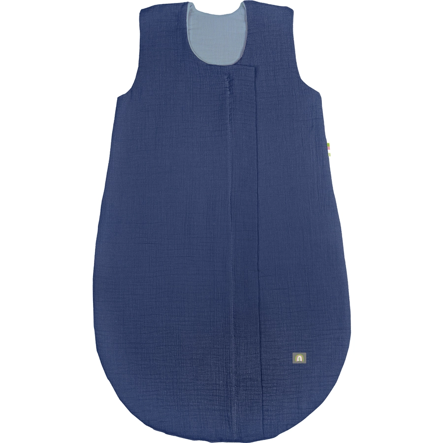 odenwälder Musselin Sommerschlafsack spaceblue 70 - 90 cm