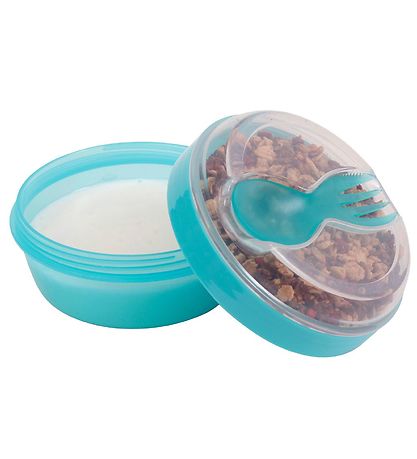 Carl Oscar Snackbox m. Kühlelement - 7 cm - Turquoise