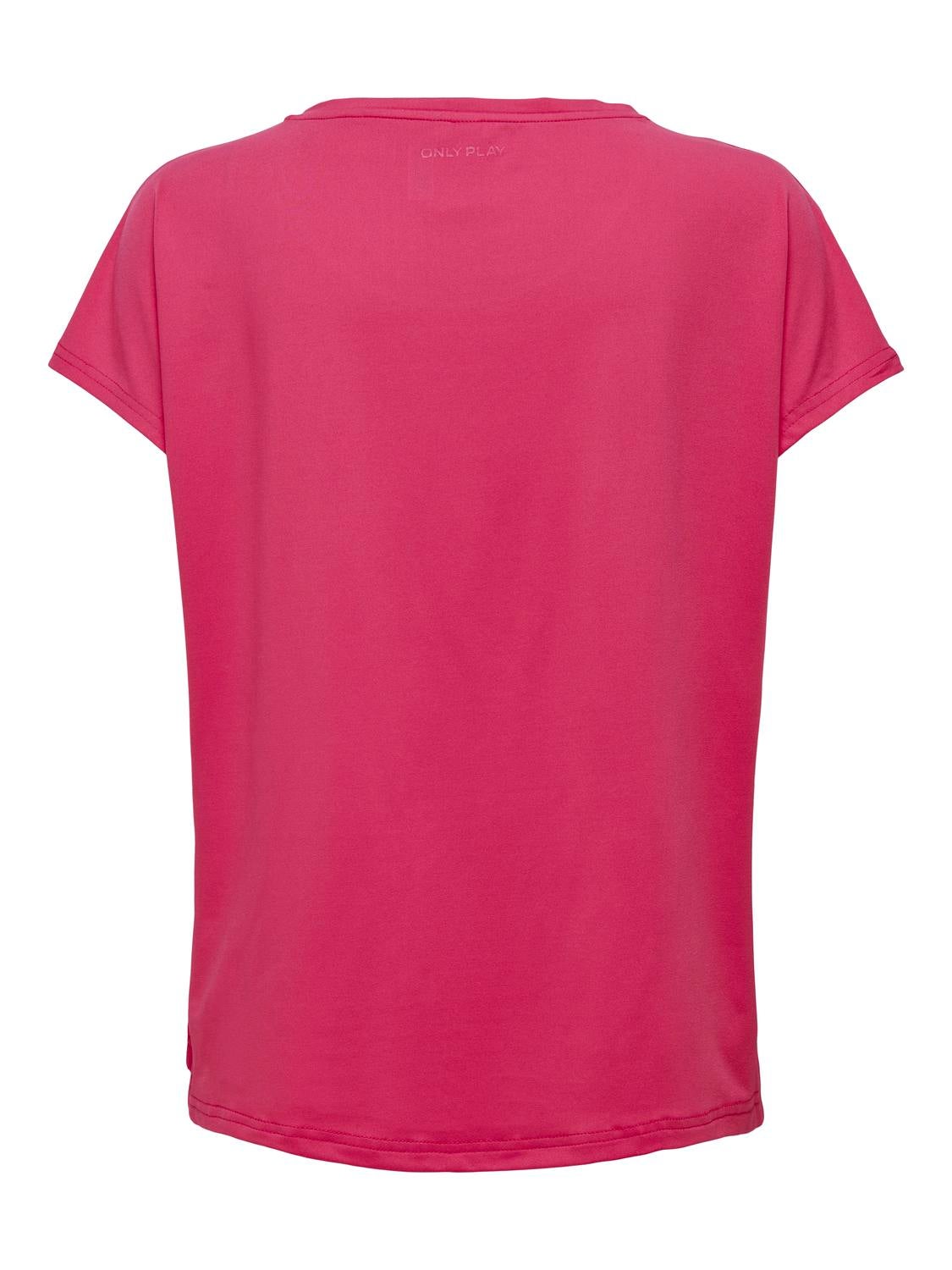 ONPAUBREE T-shirt Raspberry Sorbet