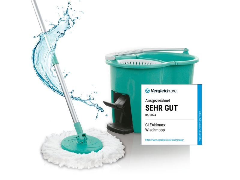 CLEANmaxx Wischmopp Wischmopp-Set für alle Böden