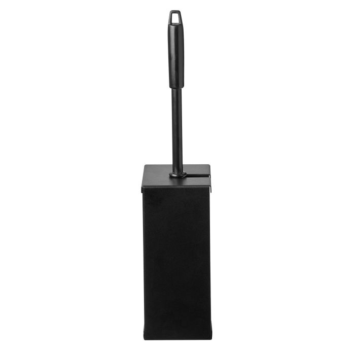 RVS Toiletborstelhouder wc borstel met borstel RVS zwart Euro Black Quartz (448951)