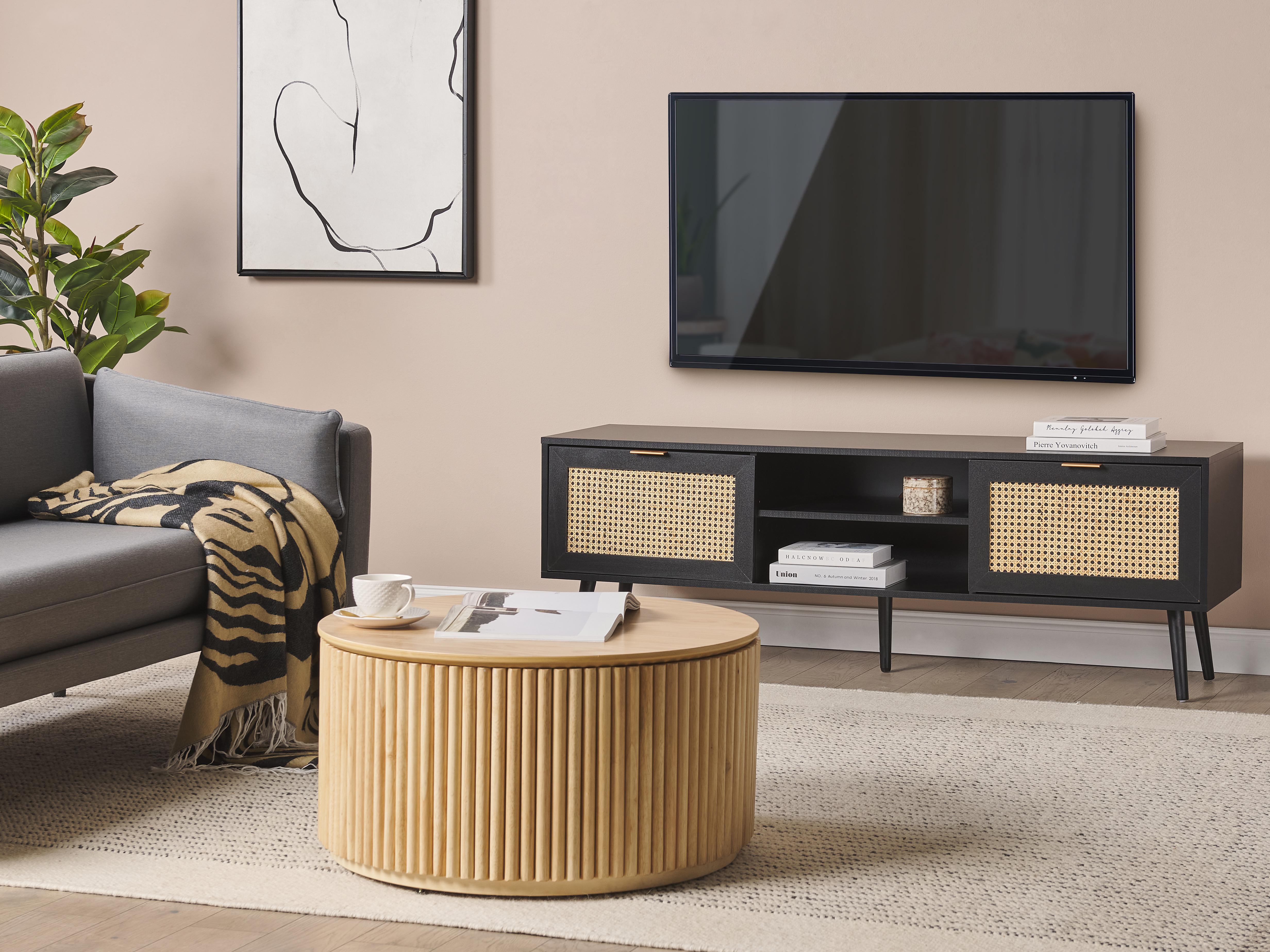 TV-meubel OPOCO Zwart