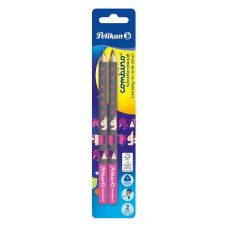 Pelikan Schreiblernbleistift Combino FSC100% Pink 2 Stück