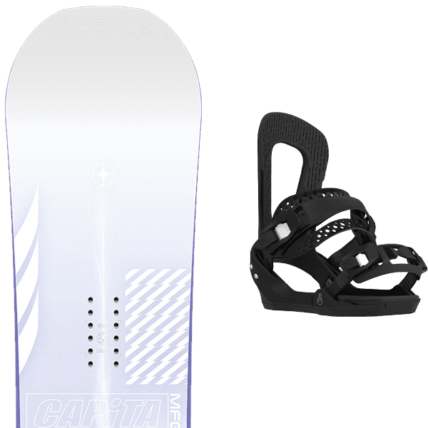 Pack snowboard CAPITA PATHFINDER CAMBER + Fix