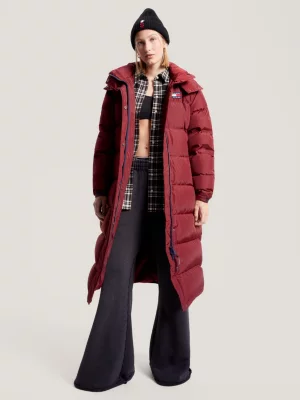 Casaco puffer Alaska de comprimento maxi