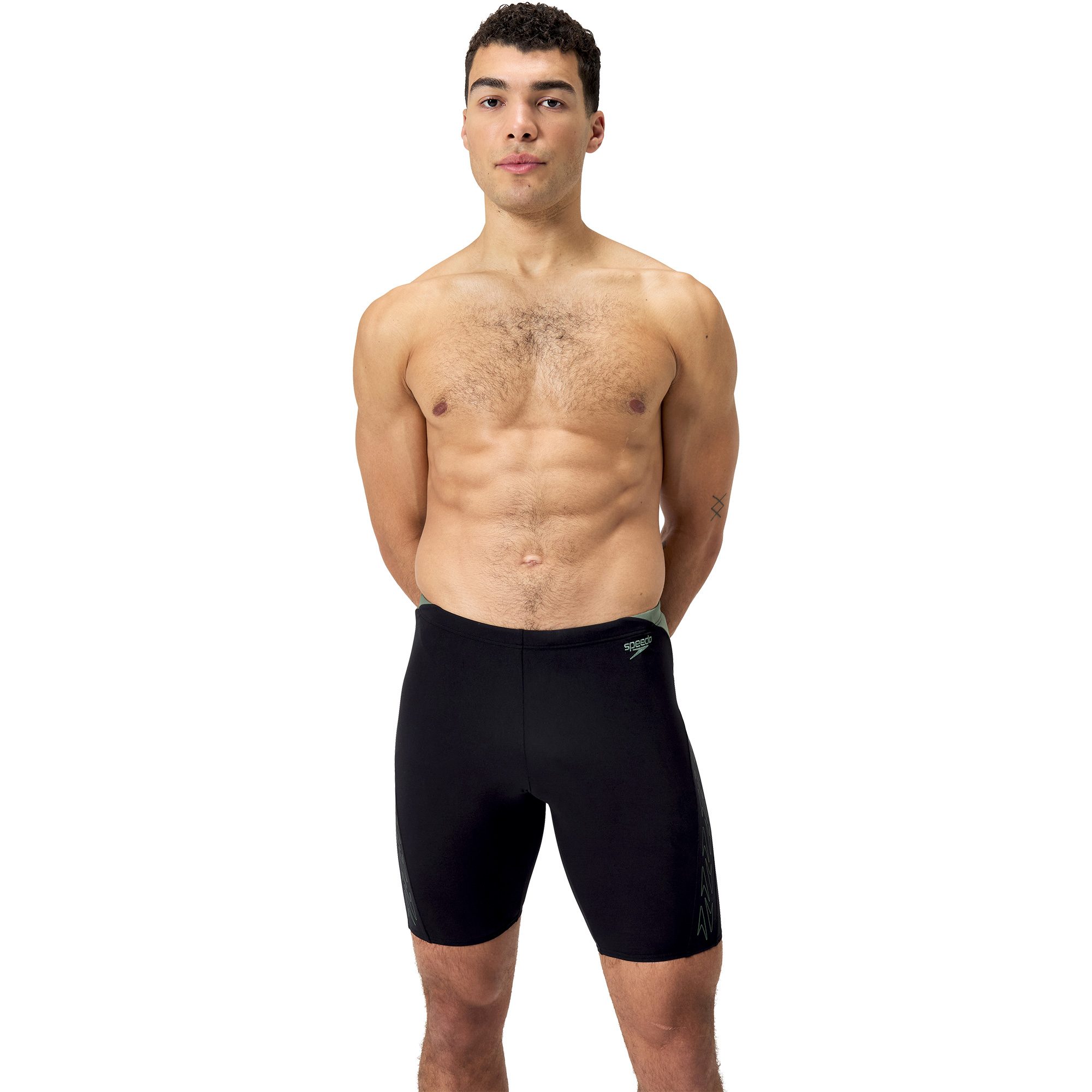 Speedo Hyperboom Splice Jammer Herren schwarz