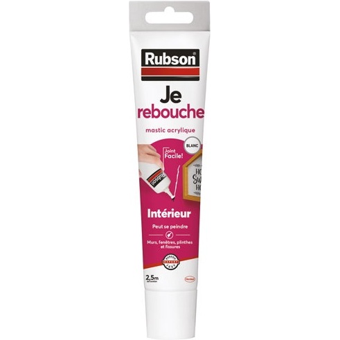 Mastic Go je rebouche - 50 mL - blanc