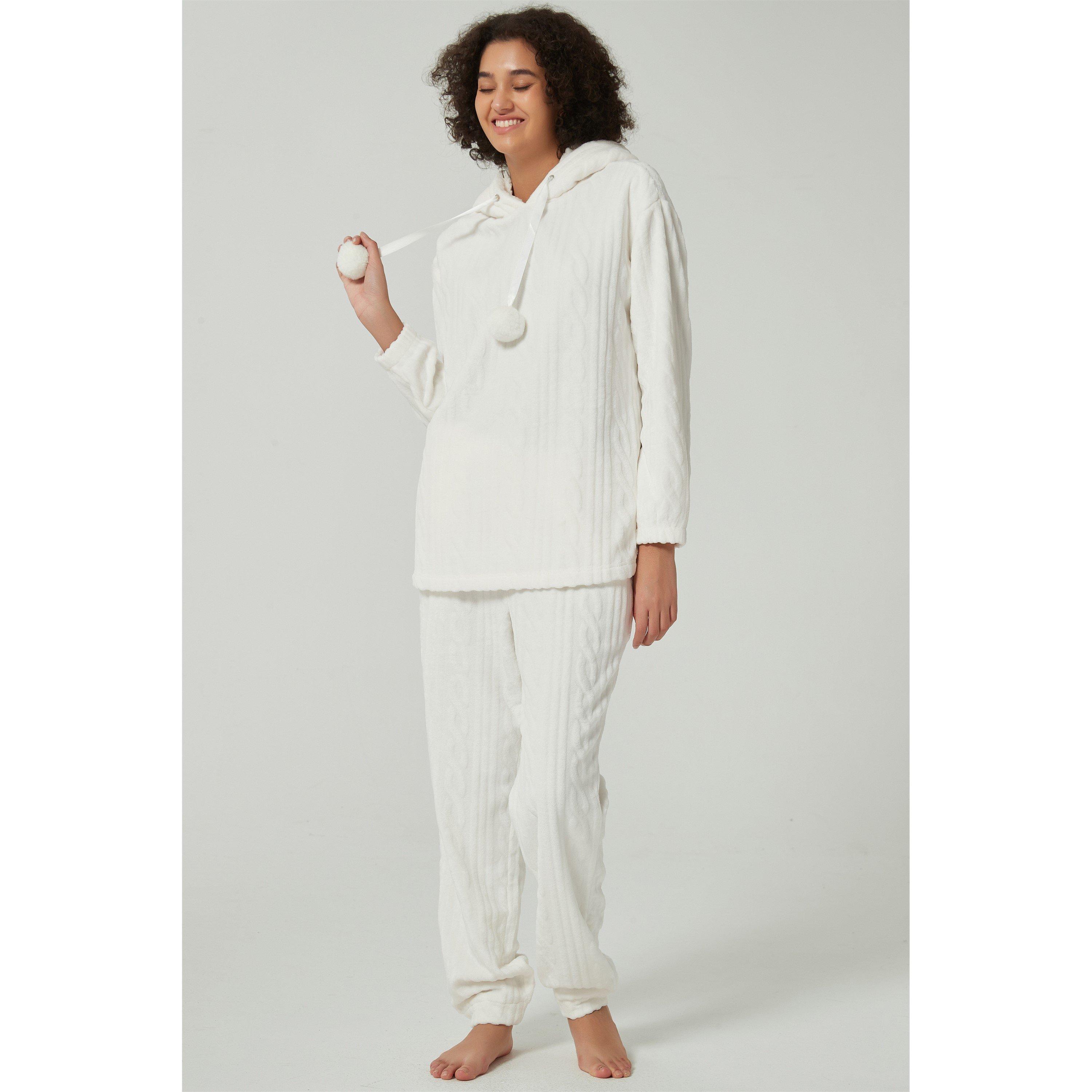 Linea Ladies Cable Hooded Lounge Set