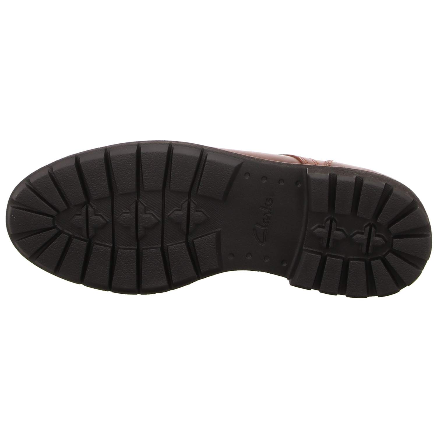 Clarks Schnürhalbschuh braun