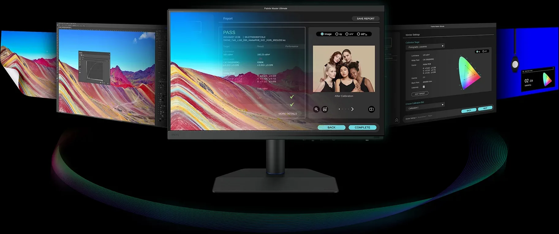 BenQ PhotoVue SW272U Écrans de bureau et professionnels