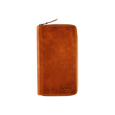 Maverick New Men - Portefeuille de voyage RFID - cuir
