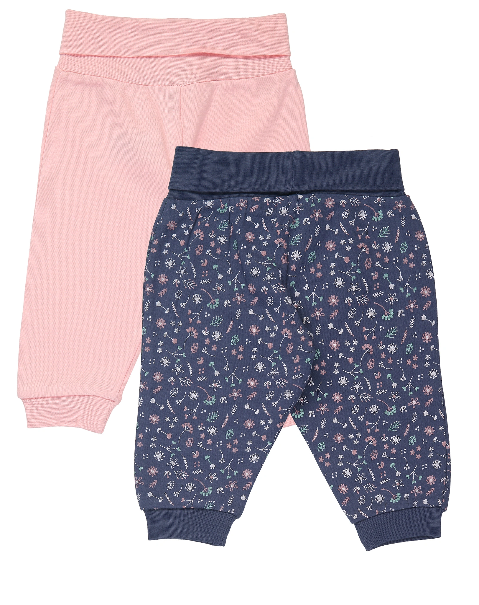 Jogginghose GIRLS 2er-Pack in rosa